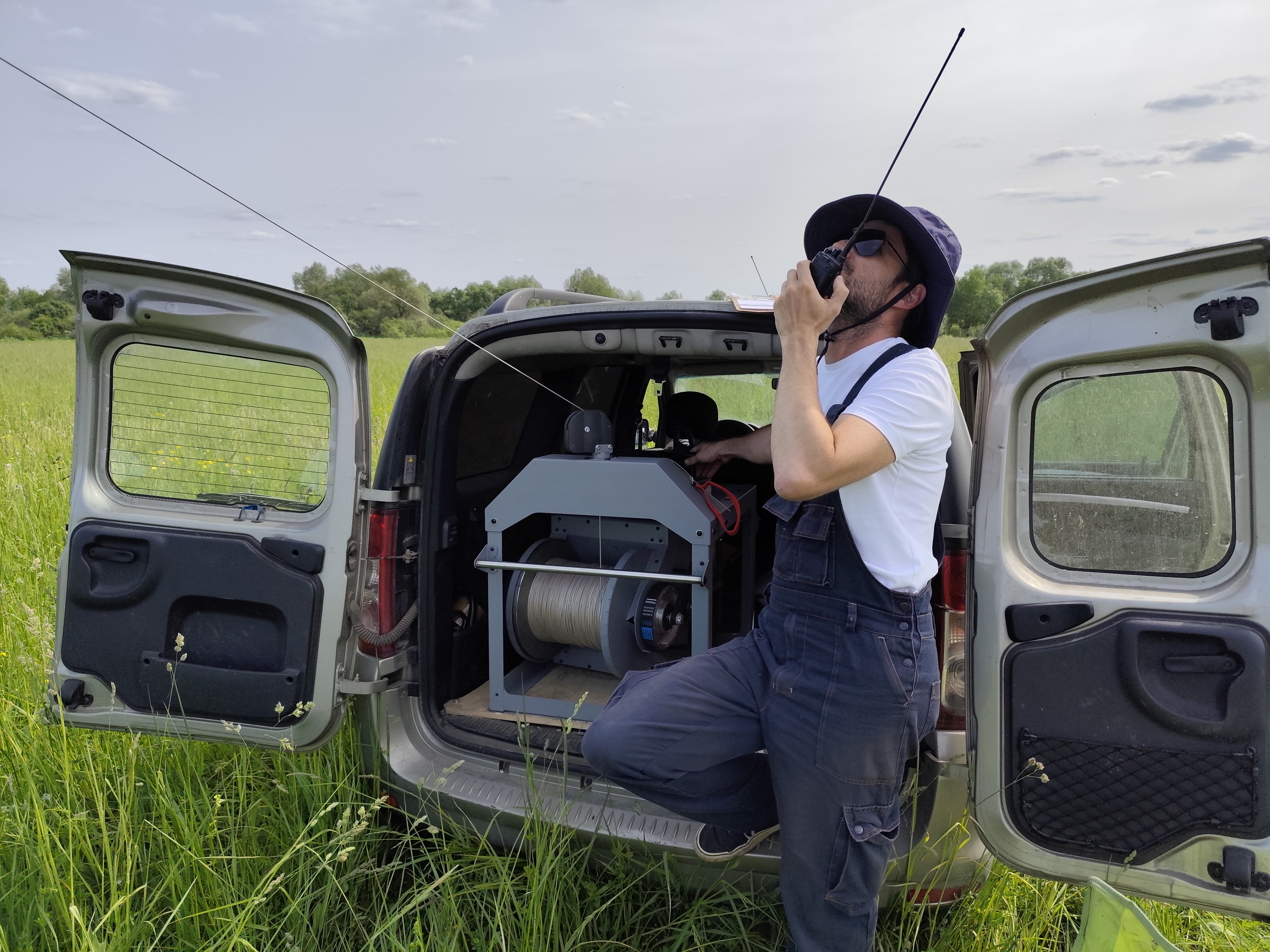 Электрическая парапланерная лебедка TANDEM 2